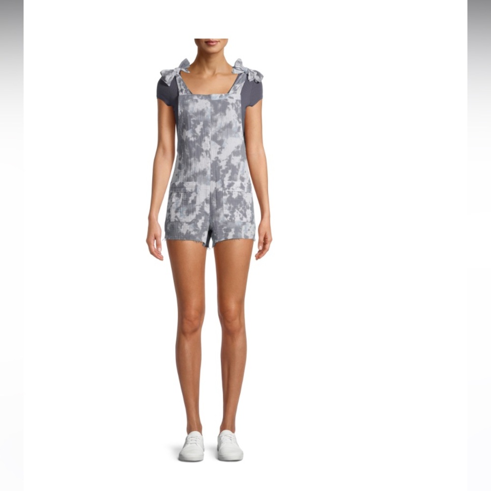 NWT No Boundaries Juniors' Soft Shortalls Size M